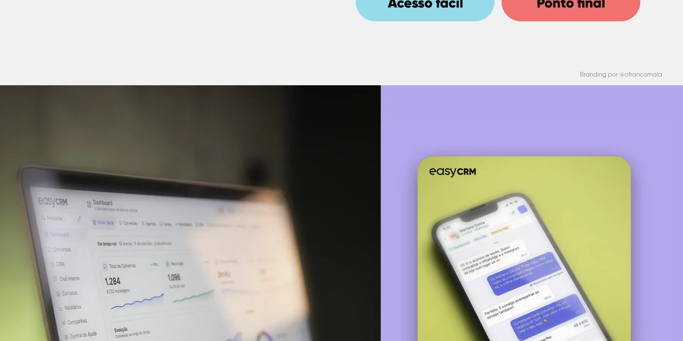 EasyCRM, apresentação da marca, parte 3
