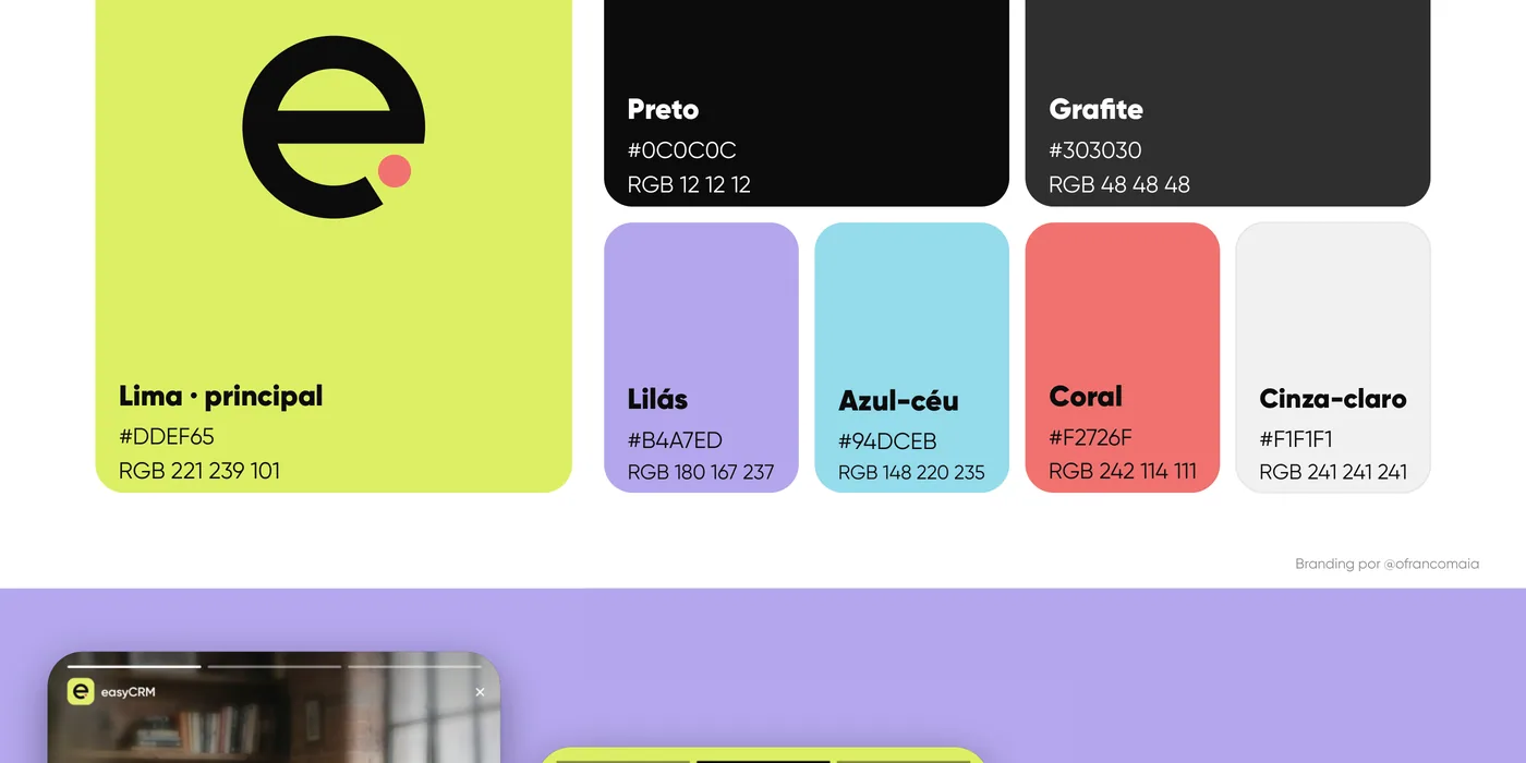 EasyCRM, apresentação da marca, parte 10